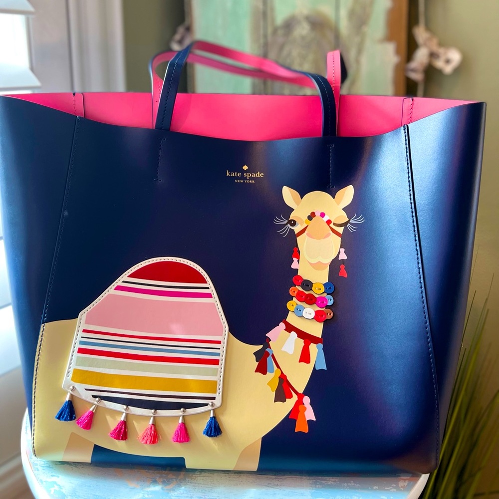 Kate Spade Authentic Spice Things Up Camel Luvvie tote bag - New with tags.